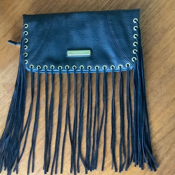 Manoukian Clutch w/ Fringe. New with Tags. - Picture 5 of 11